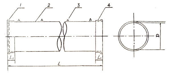 正壓導風(fēng)筒的結構圖
