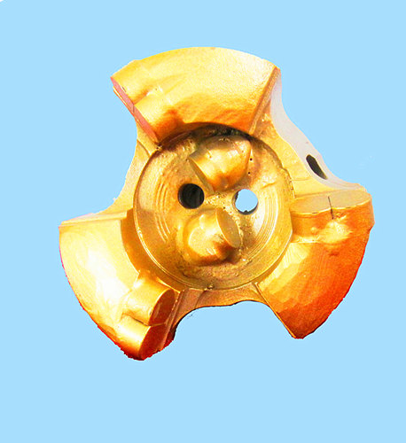 PDC型煤礦用金剛石復(fù)合片鉆頭廣泛用于抽放與通風等